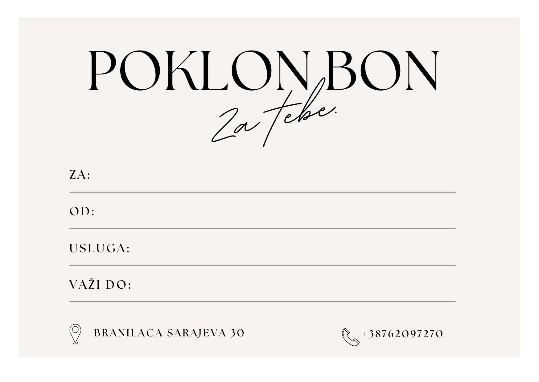 PERSONALIZOVANI POKLON BON.jpg - Spaology poklon bon